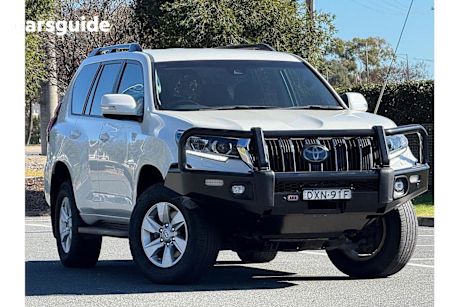 White 2018 Toyota Landcruiser Prado Wagon GXL (4X4)