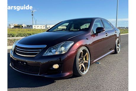 Purple 2008 Toyota Crown Sedan