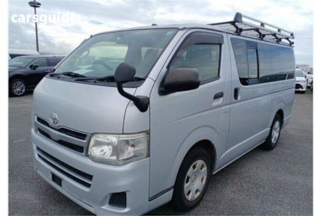 Silver 2012 Toyota Hiace Commercial R