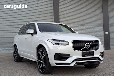 White 2016 Volvo XC90 Wagon T8 R-Design Hybrid