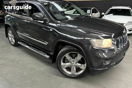 Grey 2011 Jeep Grand Cherokee Wagon Limited (4X4)