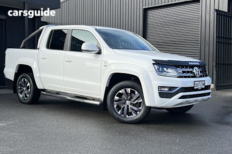 White 2021 Volkswagen Amarok Dual Cab Utility TDI580 Highline 4Motion