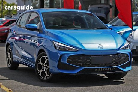 Blue 2025 MG MG3 Hatchback Essence