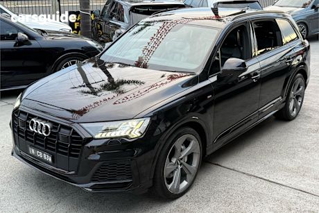 Black 2020 Audi Q7 Wagon 50 TDI Quattro S Line Mhev