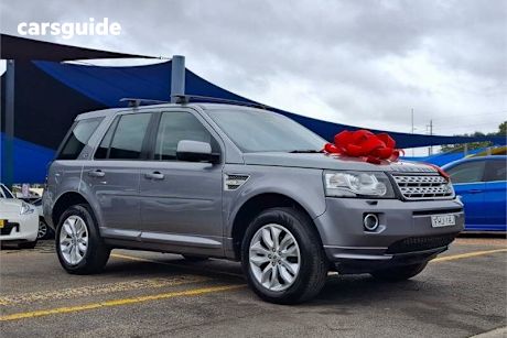 Grey 2013 Land Rover Freelander 2 Wagon SD4 SE (4X4)