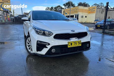 White 2020 Kia Cerato Sedan S