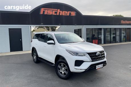 White 2021 Toyota Fortuner Wagon GX
