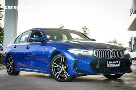 Blue 2022 BMW 320I Sedan M Sport