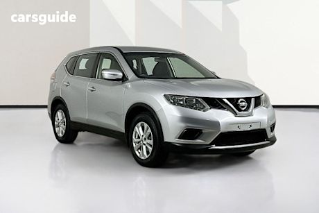 Silver 2014 Nissan X-Trail Wagon ST (fwd)