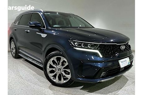 Blue 2021 Kia Sorento Wagon GT-LINE 4X4