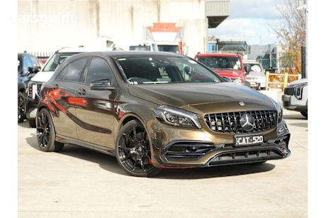 Red 2017 Mercedes-Benz A-CLASS Hatch A45 AMG 4WD