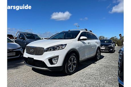 White 2016 Kia Sorento SUV PLATINUM 4X4