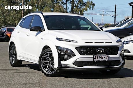 White 2022 Hyundai Kona Wagon N-LINE 4X4