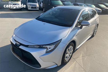 Silver 2019 Toyota Corolla Wagon Touring Hybrid