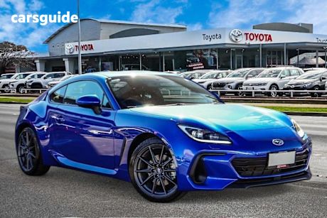Blue 2023 Subaru BRZ Coupe S R