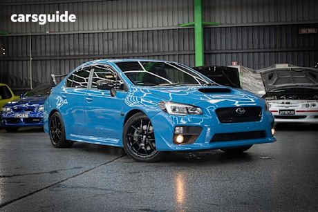 Blue 2016 Subaru WRX Sedan PREMIUM 4WD