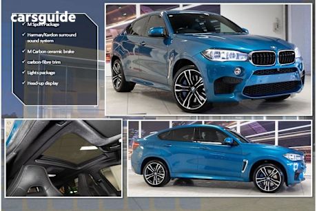 Blue 2019 BMW X6 SUV XDRIVE30D 4X4