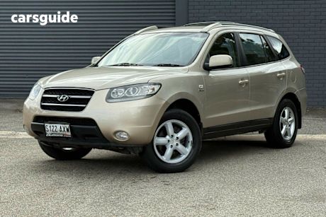Brown 2008 Hyundai Santa FE Wagon Elite Crdi (4X4)