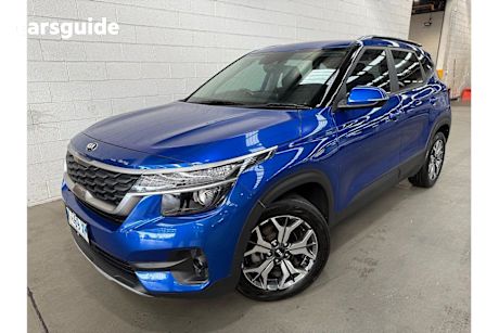 Blue 2020 Kia Seltos Wagon SPORT F