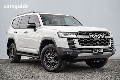 White 2024 Toyota Landcruiser SUV GR SPORT 4X4