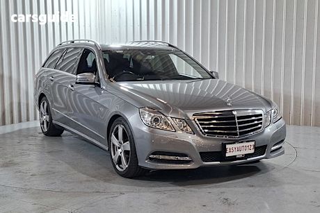 Silver 2010 Mercedes-Benz E250 Wagon CDI Elegance