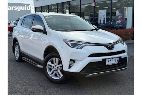 White 2017 Toyota RAV4 SUV GX 4X4