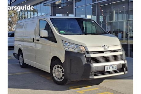 White 2020 Toyota Hiace Commercial R