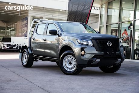 Grey 2024 Nissan Navara Dual Cab Chassis SL (4X4)