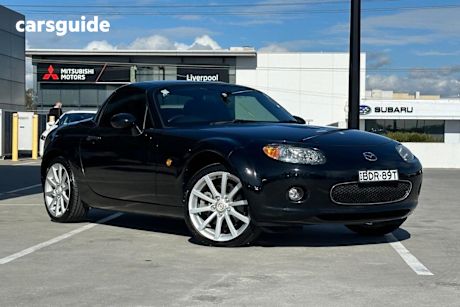 Black 2007 Mazda MX-5 Roadster Coupe