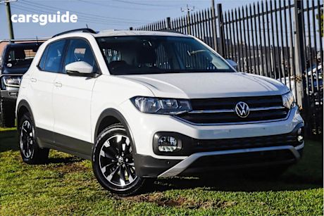 White 2023 Volkswagen T-Cross Wagon 85Tfsi Life