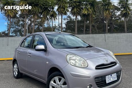 Silver 2011 Nissan Micra Hatchback TI