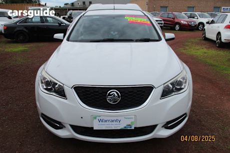 White 2015 Holden UTE Utility