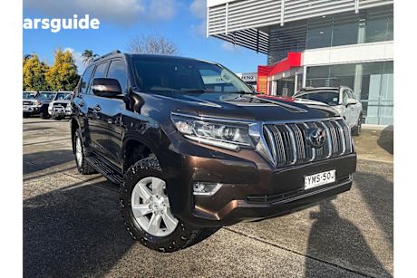 Brown 2022 Toyota Landcruiser Prado SUV GXL 4X4