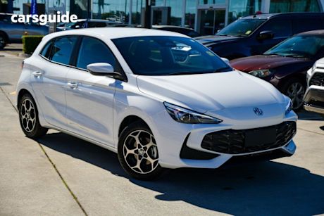 White 2025 MG MG3 Hatch Excite