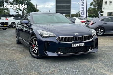 Blue 2021 Kia Stinger Sedan 330S
