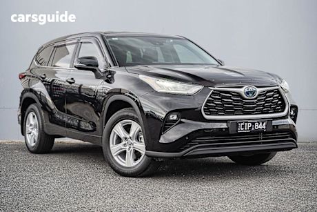 Black 2023 Toyota Kluger SUV GX 4X4