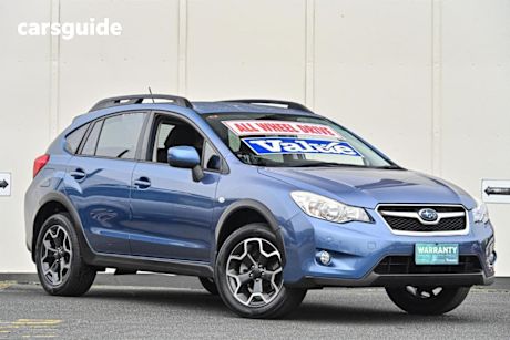 Blue 2014 Subaru XV Wagon 2.0I