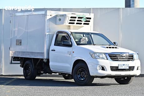 White 2012 Toyota Hilux X Cab Pickup SR (4X4)