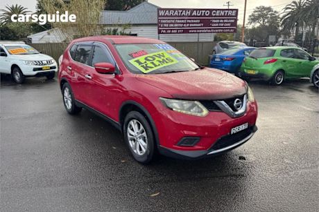 Red 2014 Nissan X-Trail Wagon ST 7 Seat (fwd)