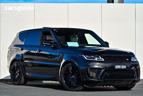 Black 2018 Land Rover Range Rover Sport Wagon SDV8 HSE Dynamic