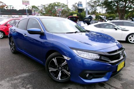 Blue 2016 Honda Civic Sedan RS