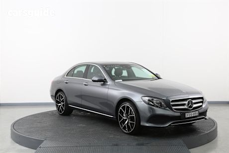 Grey 2018 Mercedes-Benz E300 Saloon
