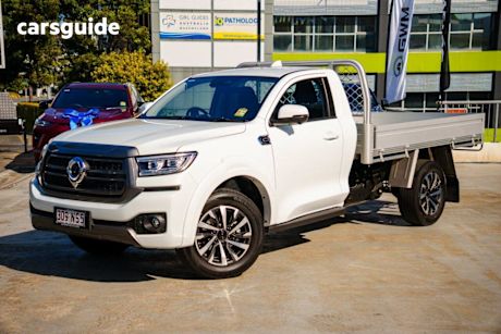White 2025 GWM Cannon Cab Chassis Premium (4X2)