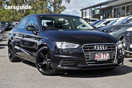 Black 2014 Audi A3 Sedan ATTRACTION F