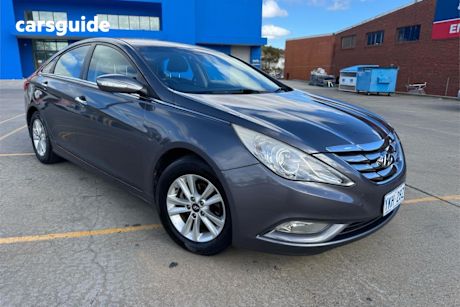 Grey 2011 Hyundai I45 Sedan Active