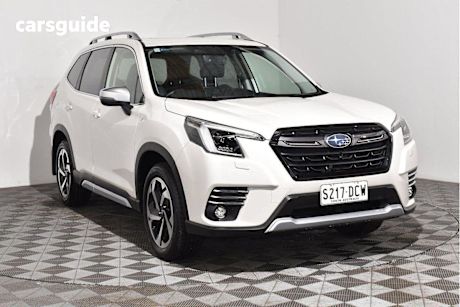 White 2024 Subaru Forester SUV 2.5I-S 4WD