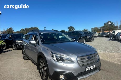 Silver 2017 Subaru Outback Wagon 2.0D Premium