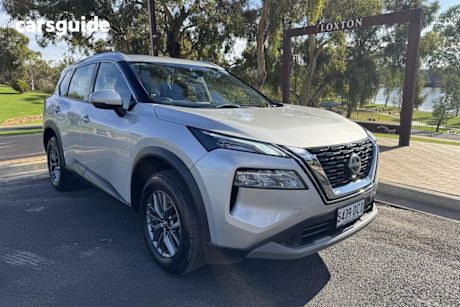 Silver 2023 Nissan X-Trail Wagon ST (4WD) 7 Seat