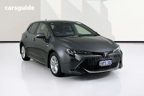 Grey 2022 Toyota Corolla Hatchback SX Hybrid