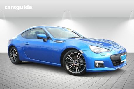 Blue 2013 Subaru BRZ Coupe